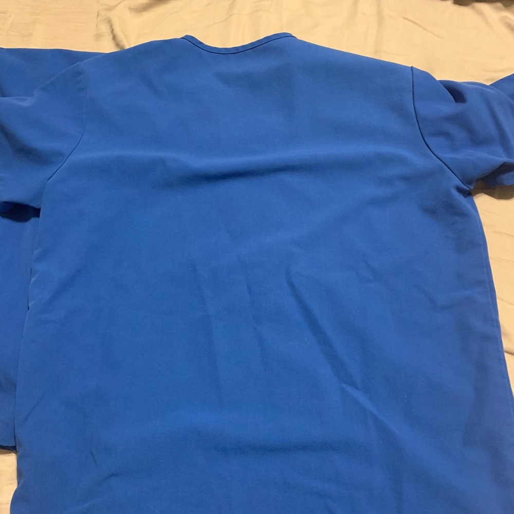Figs Blue Scrub Set